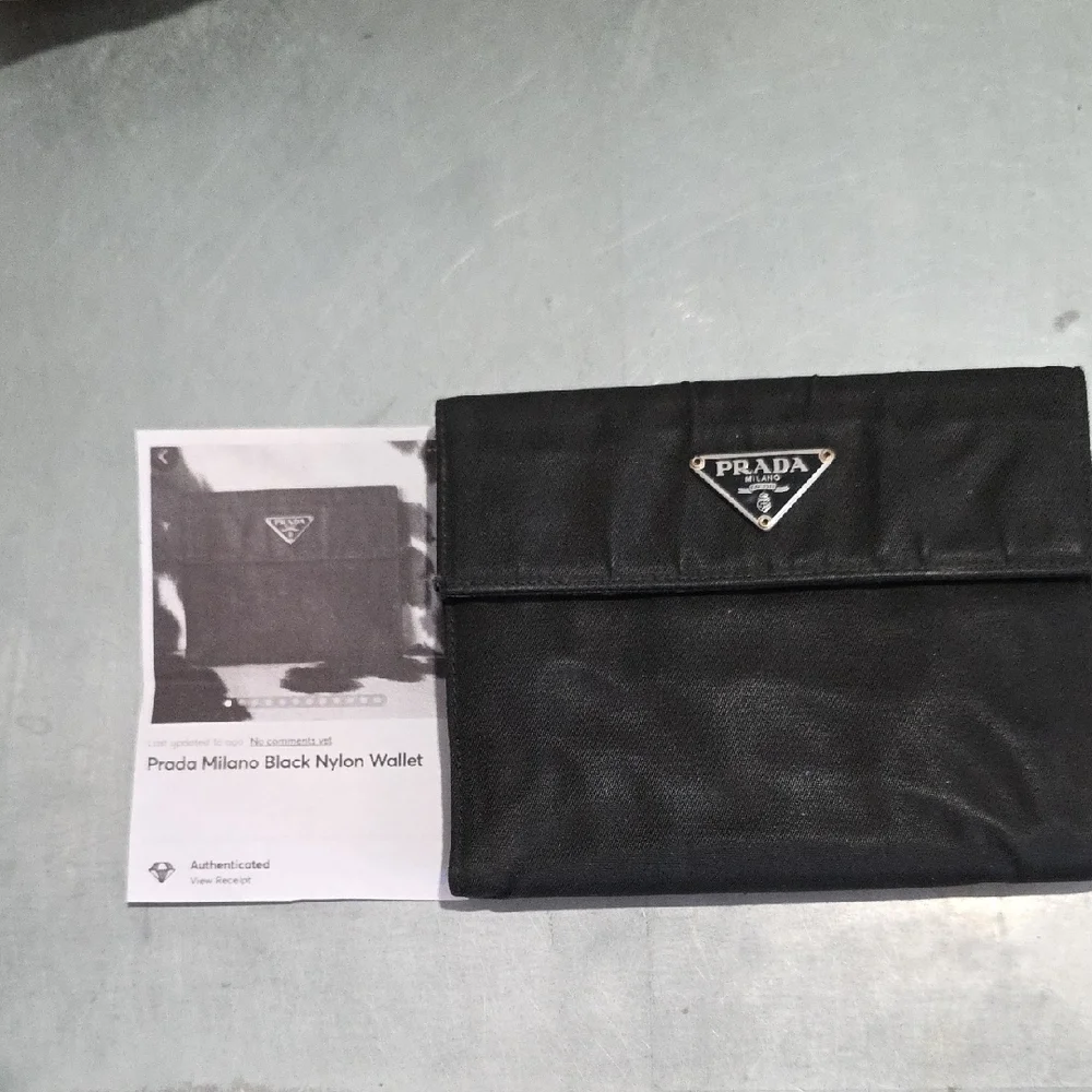 Prada Black Men Wallet